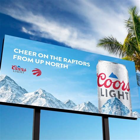 coors light billboard|Coors Light’s new rooftop billboards provide relief from。